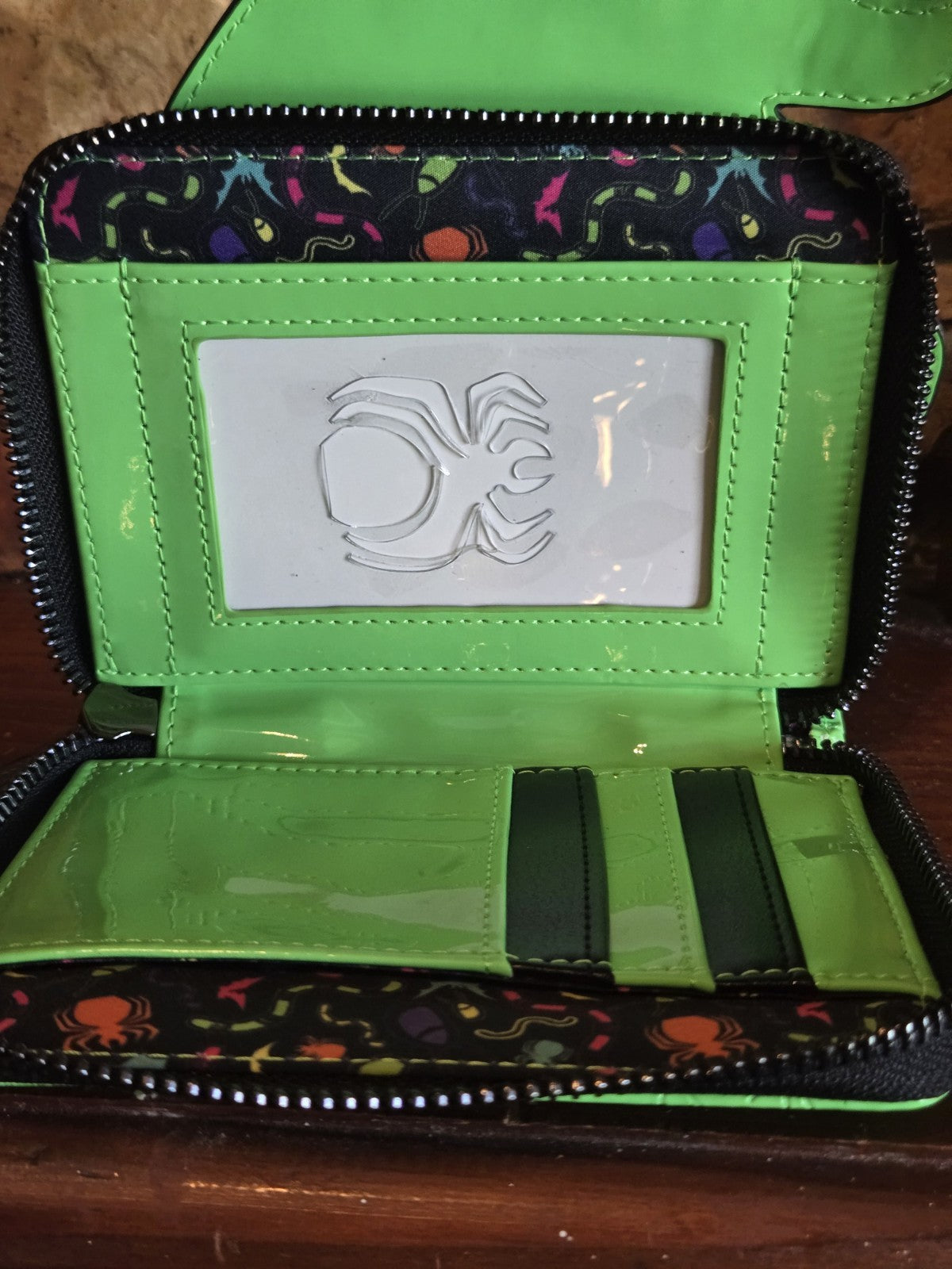 Disney's The Nightmare Before Christmas Oogie Boogie Loungefly Wallet-NWT