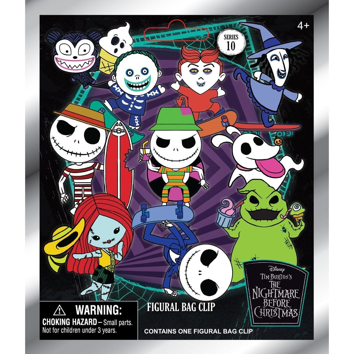 Nightmare Before Christmas Figural Blind Bag Clip Series 10 Barrel