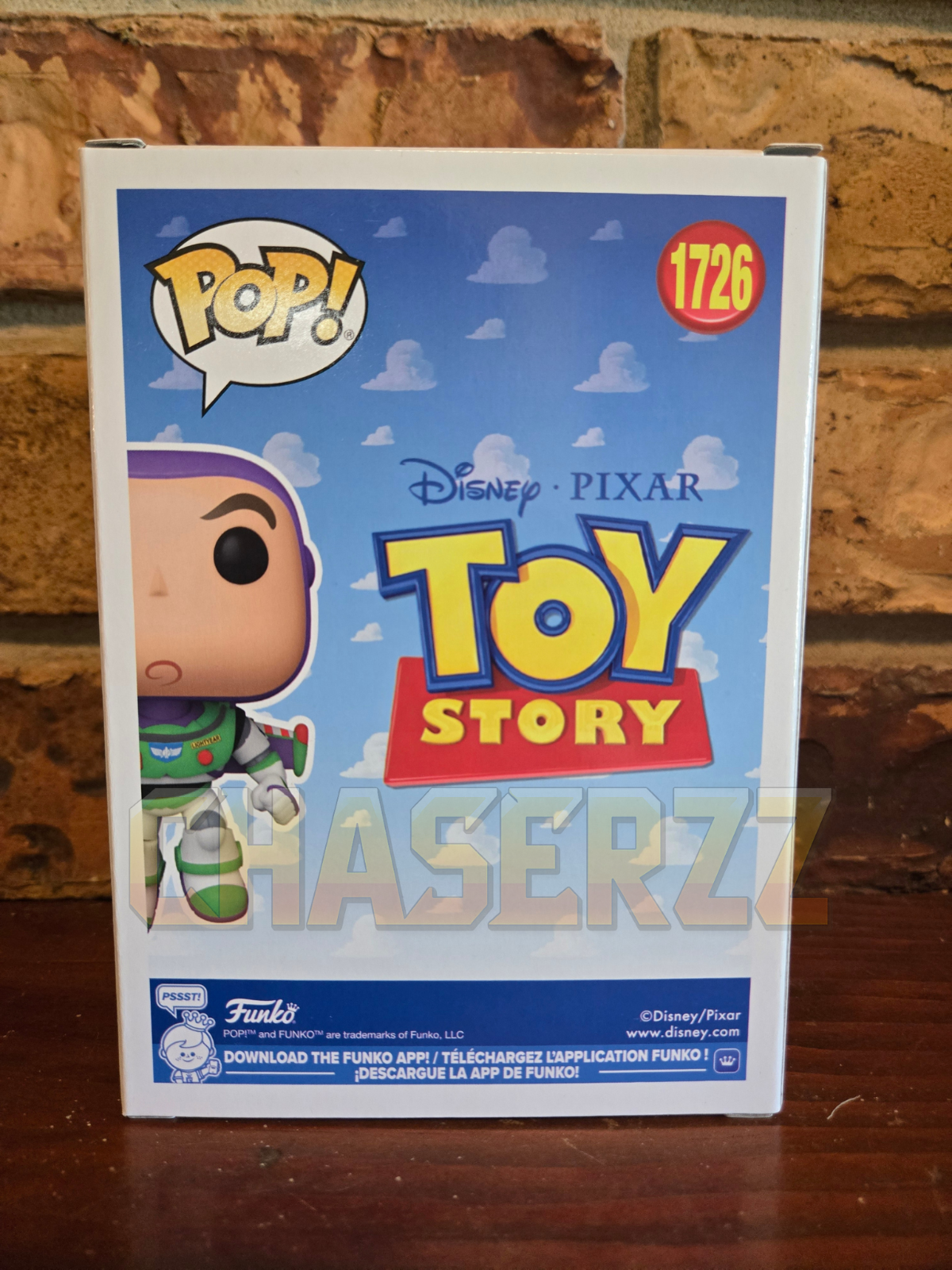 Funko Pop! Disney Pixar Toy Story Buzz Lightyear #1726 GID