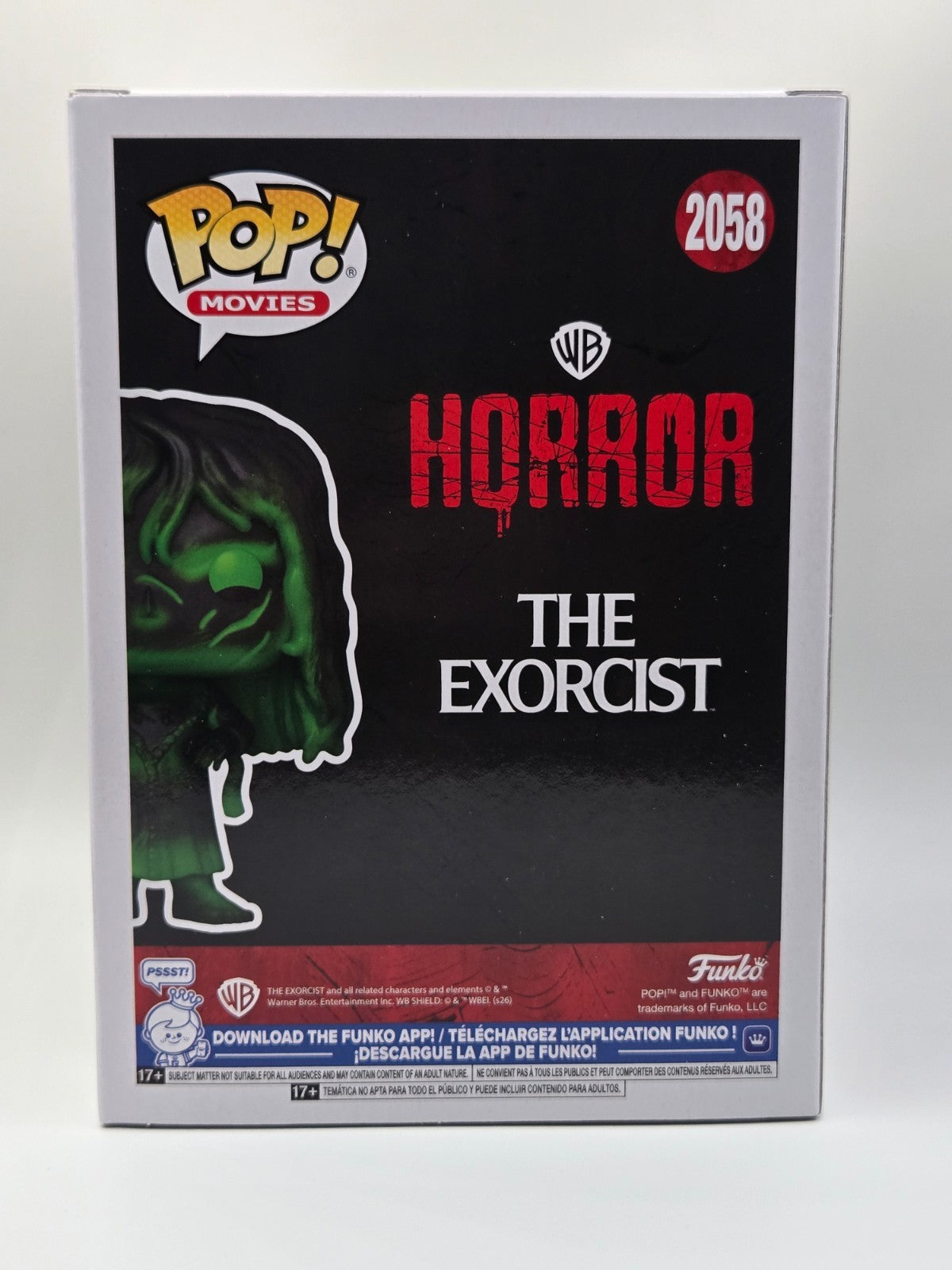 Funko Pop! Horror Pop Mystery Regan #2058