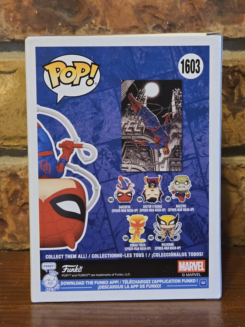 Funko Pop! Marvel - Daredevil (Spider-Man Mash-Up) #1603 Target Exclusive