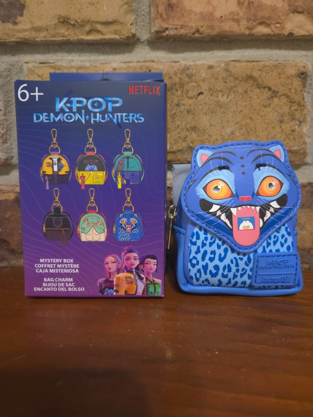 Loungefly K-Pop Demon Hunters Mini Backpack Blind Box Keychain