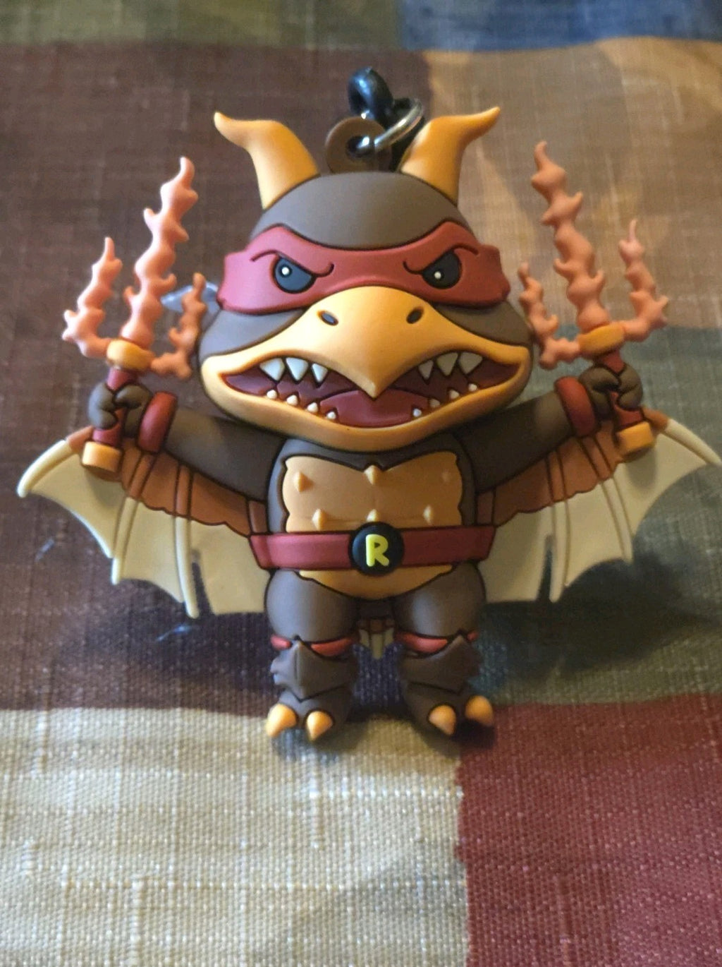 Godzilla x TMNT 3D Figural Blind Bag Clip Raphael X Rodan