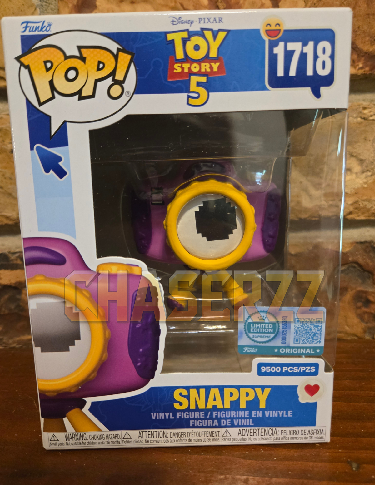 Funko Pop! Disney Toy Story 5 #1718 Snappy - Limited Edition 9500 w/ Protector
