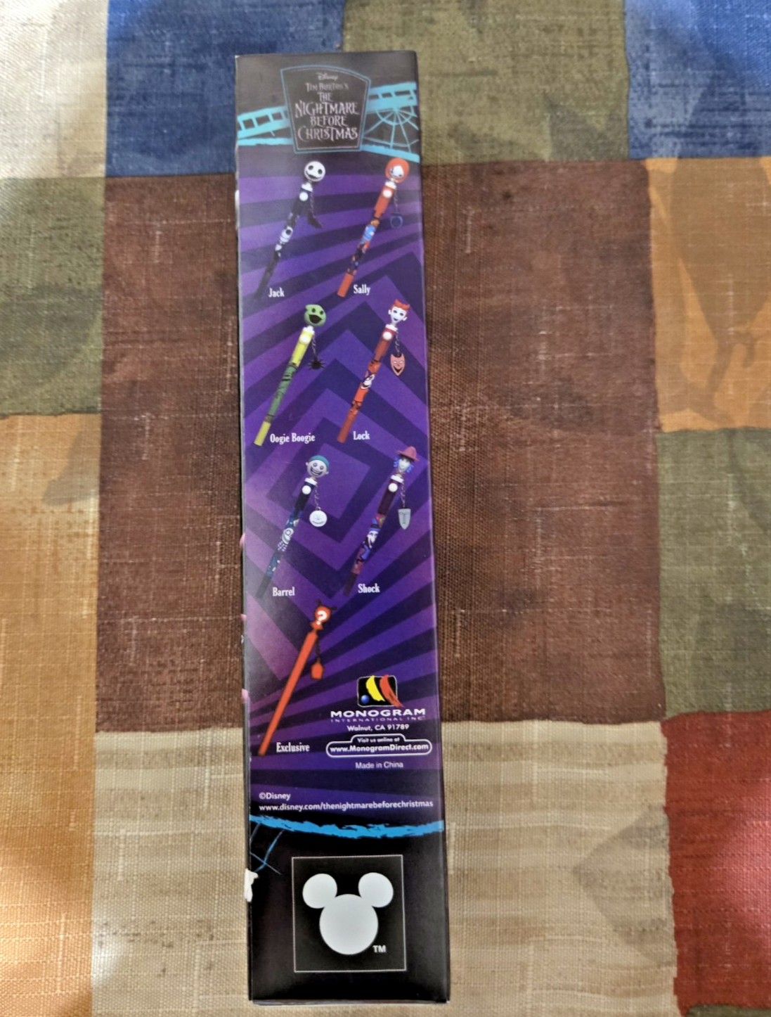 The Nightmare Before Christmas 3D Head Topper Spinning Pen (Six Options)Monogram