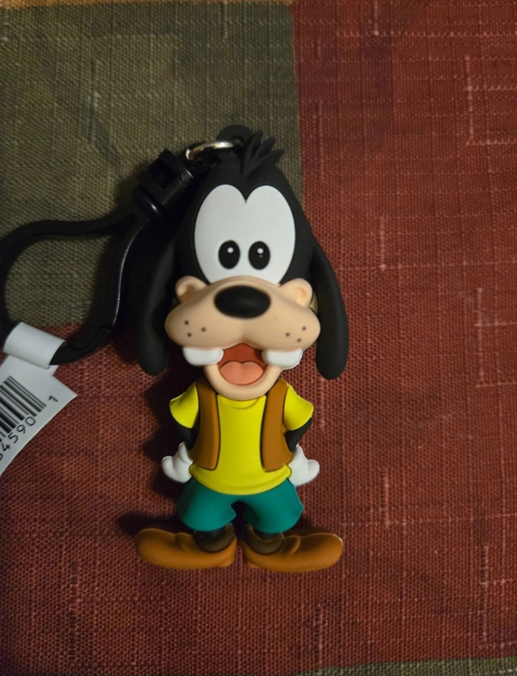 Disney A Goofy Movie Series 74 Figural Bag Clip Goofy Monogram