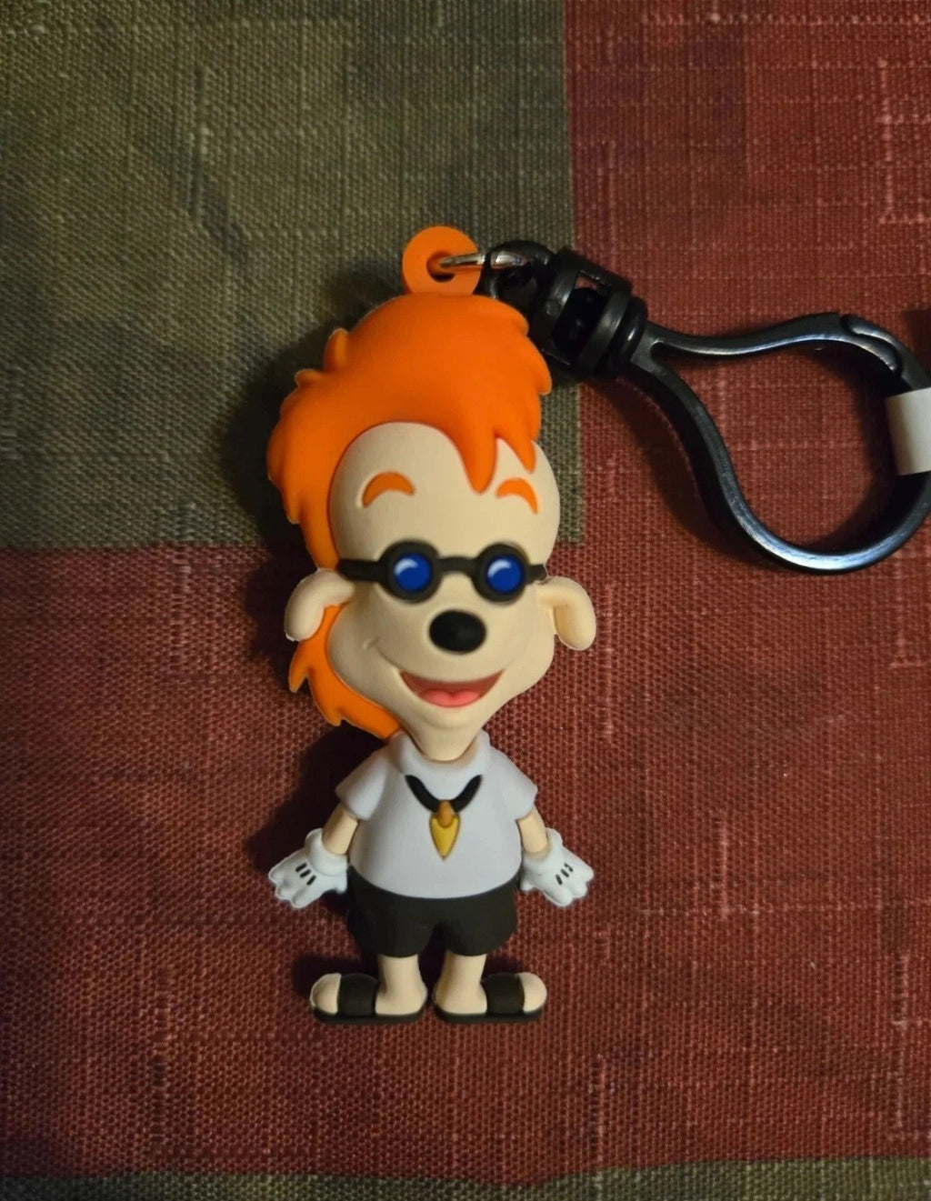 Disney A Goofy Movie Series 74 Figural Bag Clip- Bobby Monogram