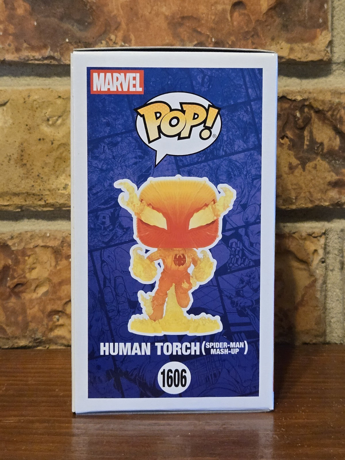 Funko Pop! Marvel Human Torch (Spider-Man Mash-Up) #1606 Target Exclusive