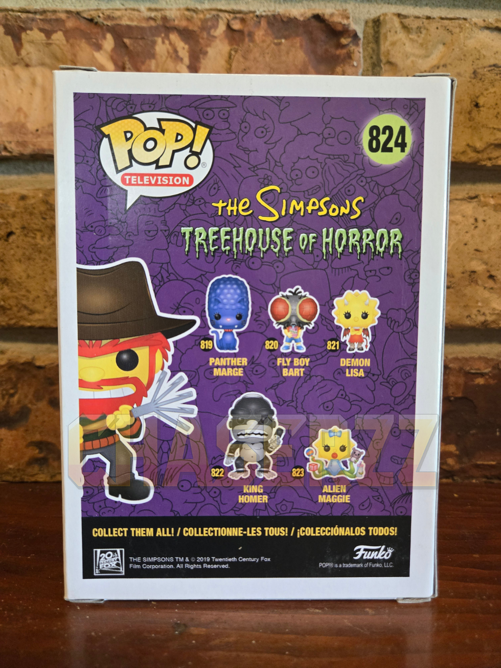 Simpsons Treehouse Of Horror Evil Groundkeeper Willie 2019 NYCC Funko Pop! 824