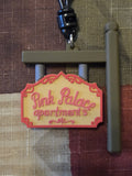 Coraline Series 5 Figural Blind Bag Clip Pink Palace Sign