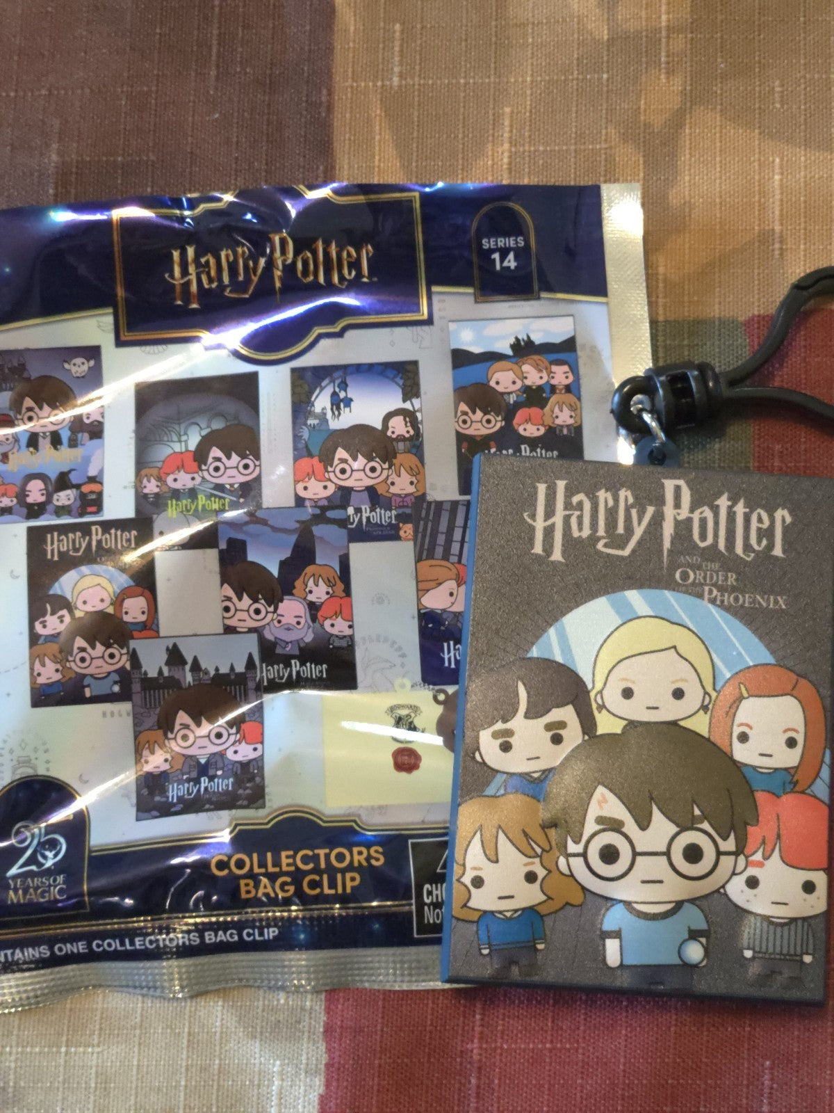Harry Potter Series 14 3D Foam Blind  Bag Clip The Order Of The Phoenix Poster