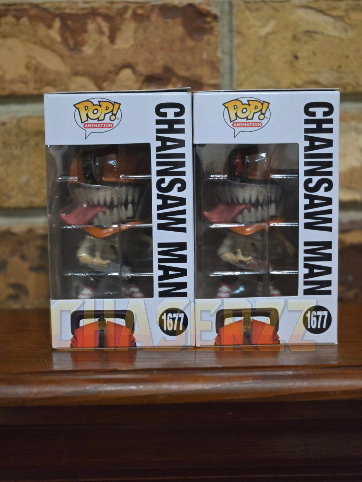 Funko Pop Chainsaw Man 1677 Common & Chase Bundle