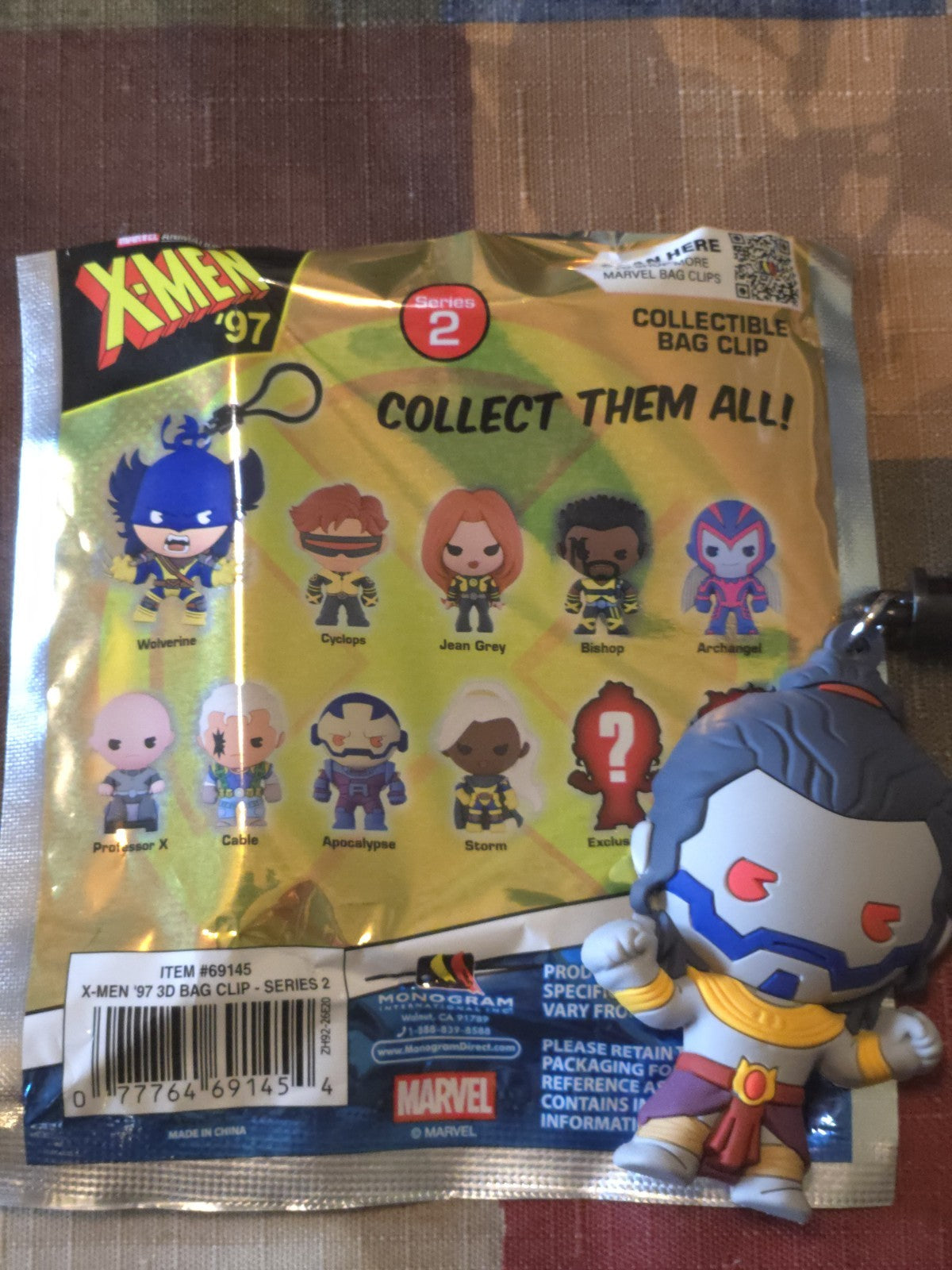 X-Men '97  3D Foam Blind Bag Clip En Sabah Nur (CHASE)
