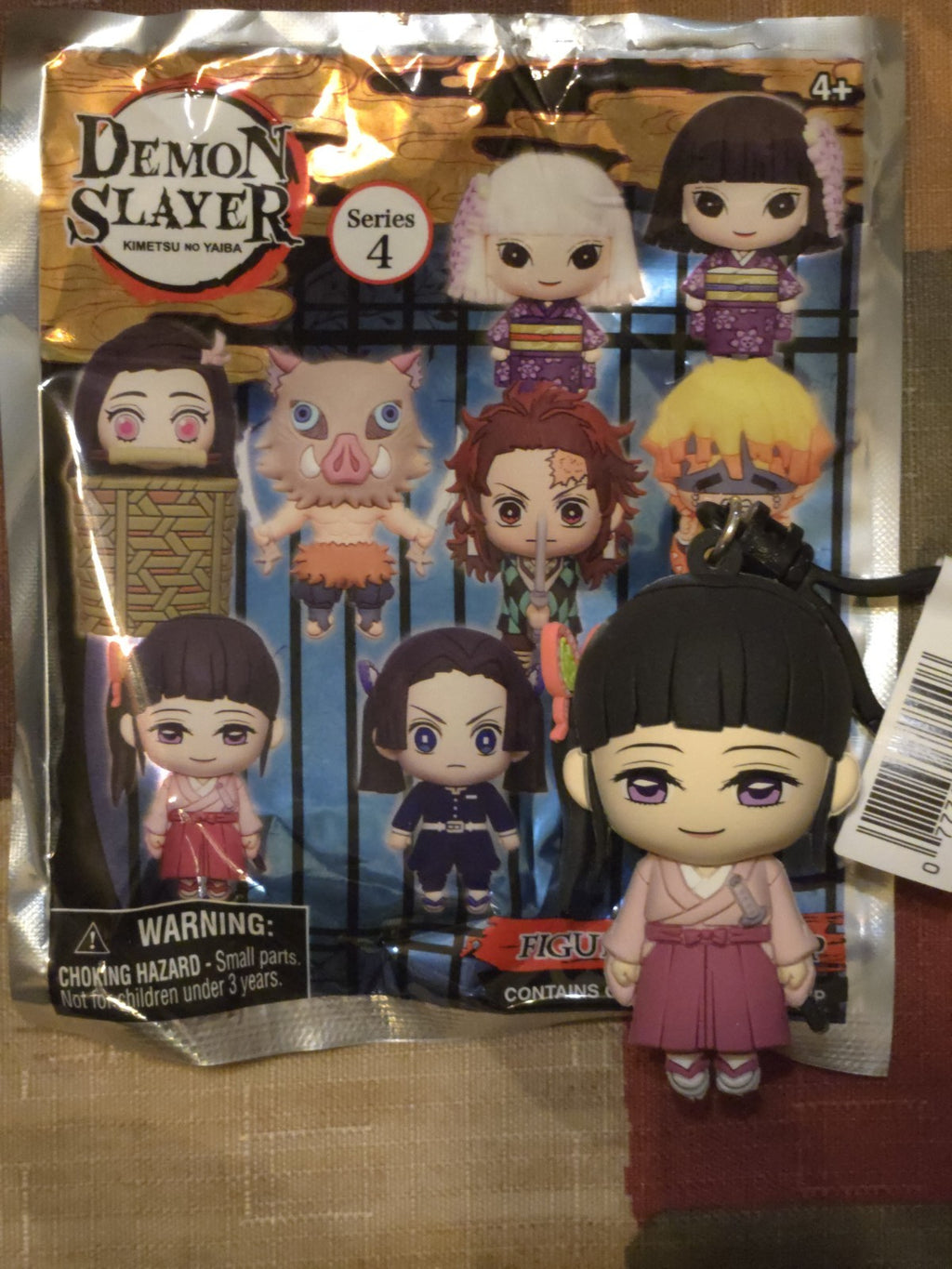 Demon Slayer Series 4 Figural Blind Bag Clip Kanao Tsuyuri Monogram