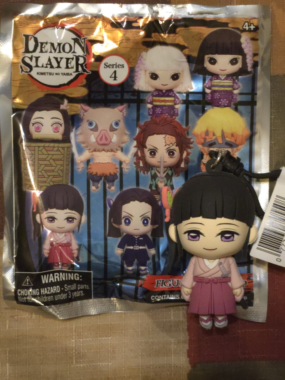Demon Slayer Series 4 Figural Blind Bag Clip Kanao Tsuyuri Monogram