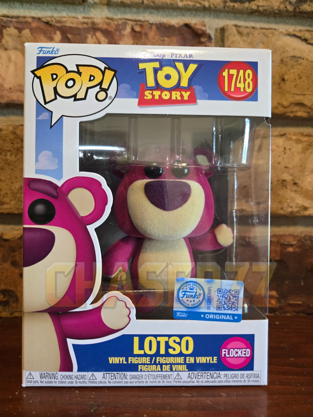 Funko Pop! Toy Story: Lotso (Flocked) #1748 Exclusive