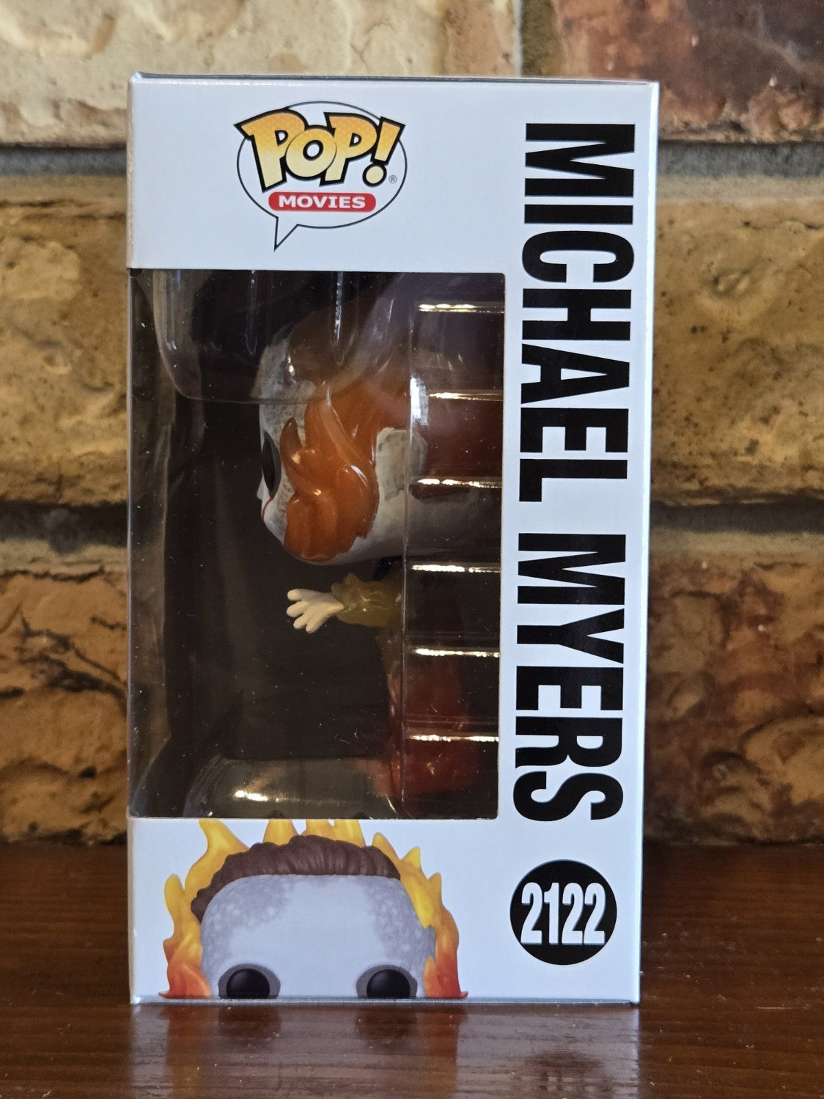 Funko Pop! Movie:  MICHAEL MYERS on Fire #2122 Halloween II