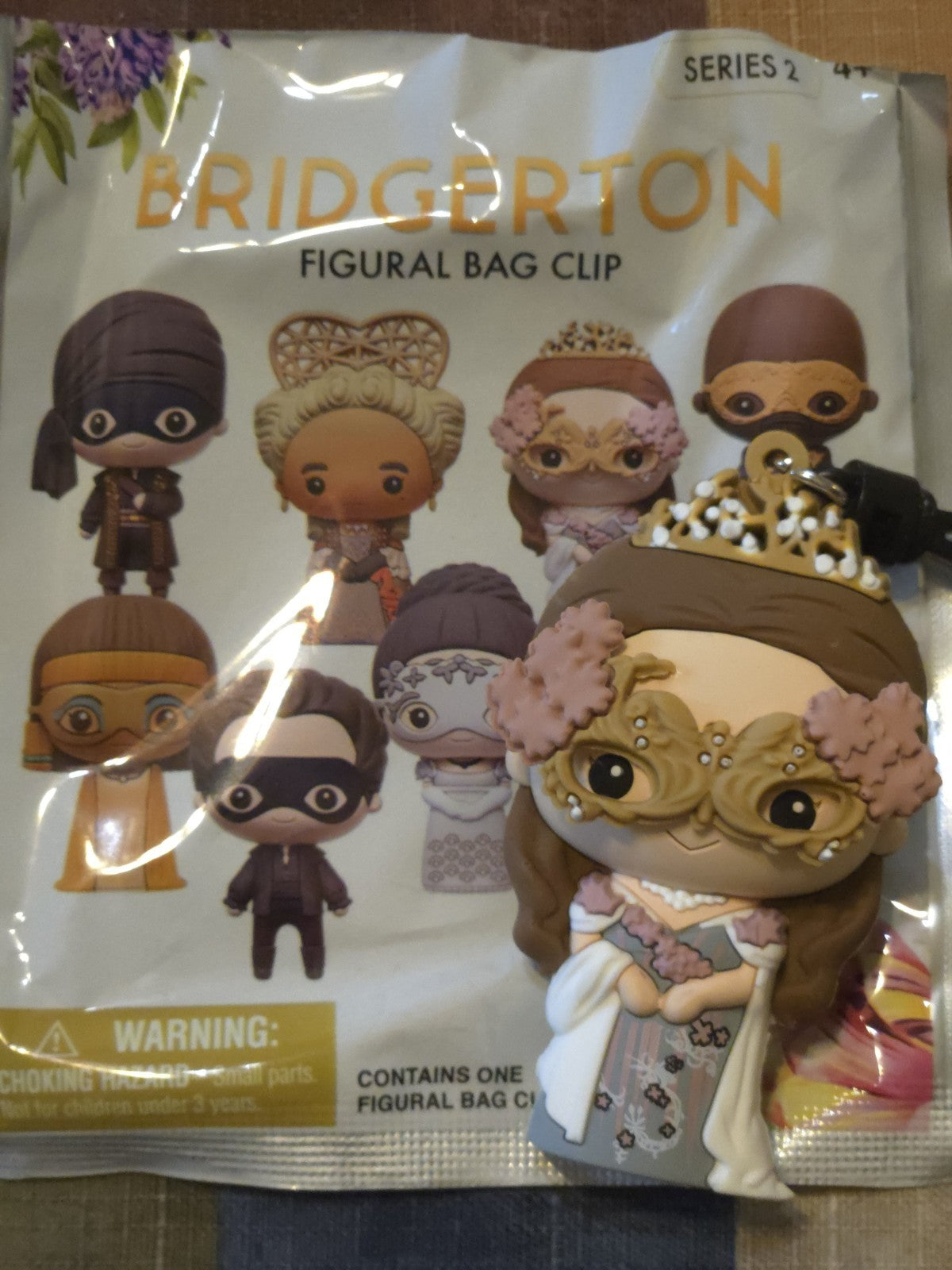 Bridgerton Series 2 Blind Bag Clip Violet Bridgerton
