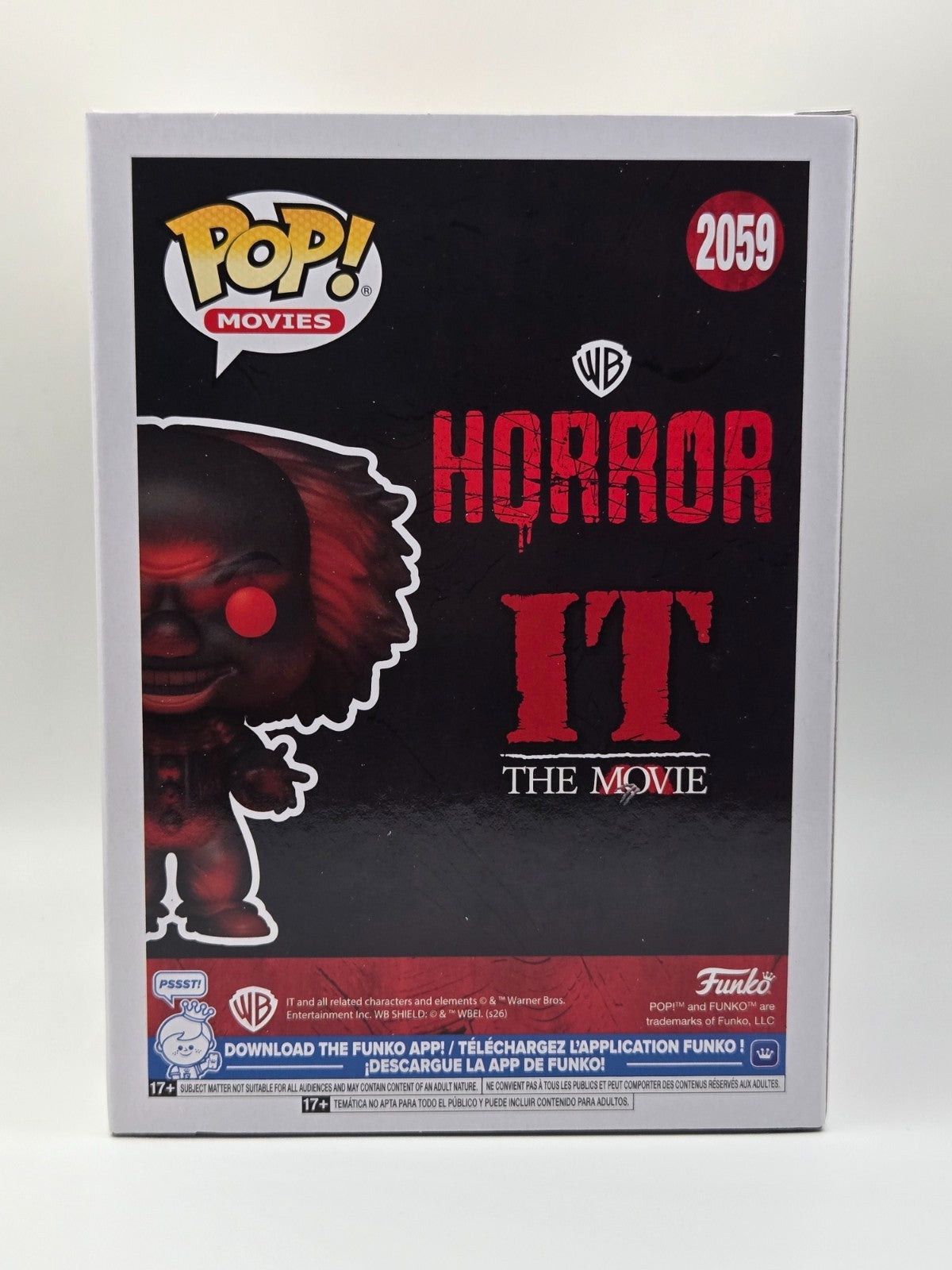 Funko Pop! Horror Pop Mystery Pennywise #2059