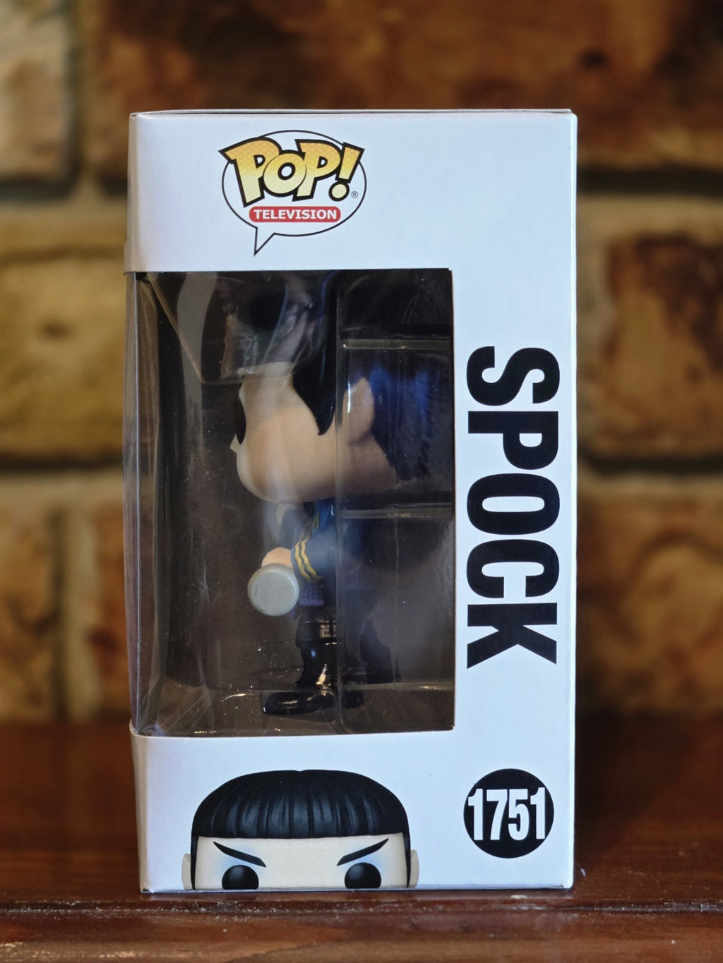 Funko Pop! Television: Star Trek The Original Series Spock w/ Vulcan lirpa #1751