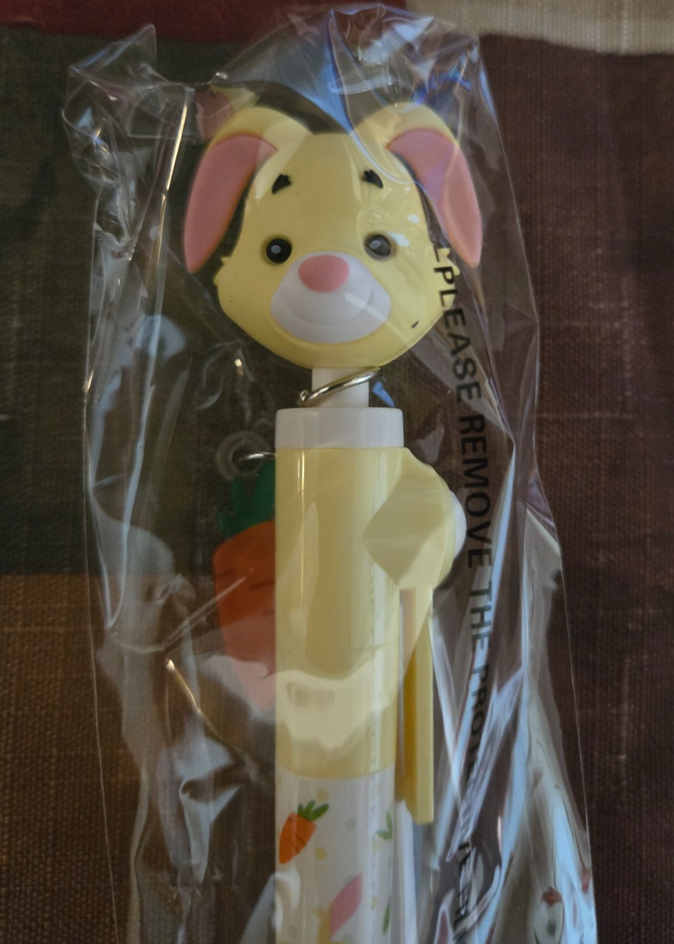 Winnie the Pooh 3D Head Topper Spinning Pen Monogram YOU CHOOSE