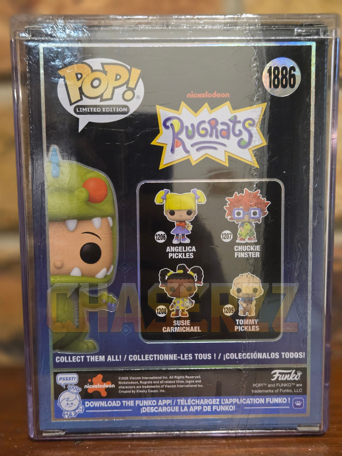 Funko Pop! Tommy as Reptar 1886 LE 3500 Royalty Rugrats Limited Edition