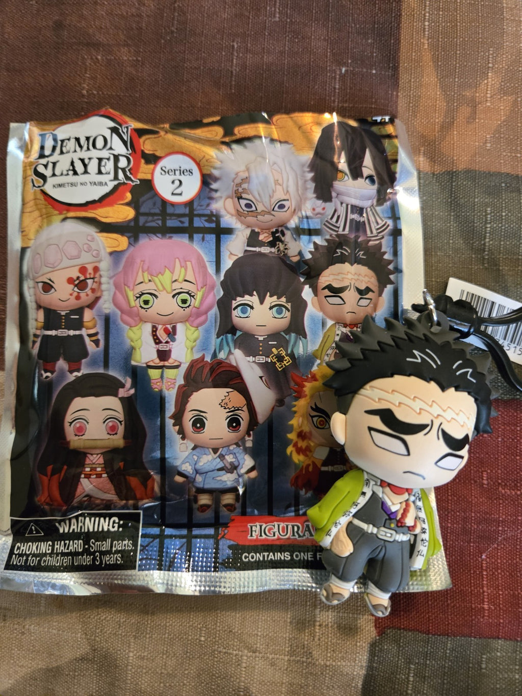 Demon Slayer  3D Foam Blind Bag Clip Series 2 Gyomei Himejima