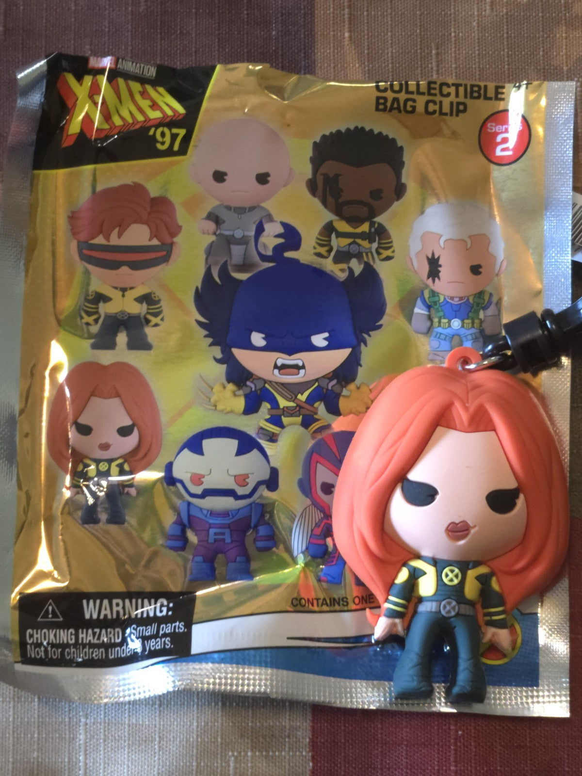 X-Men '97  3D Foam Blind Bag Clip Jean Gray
