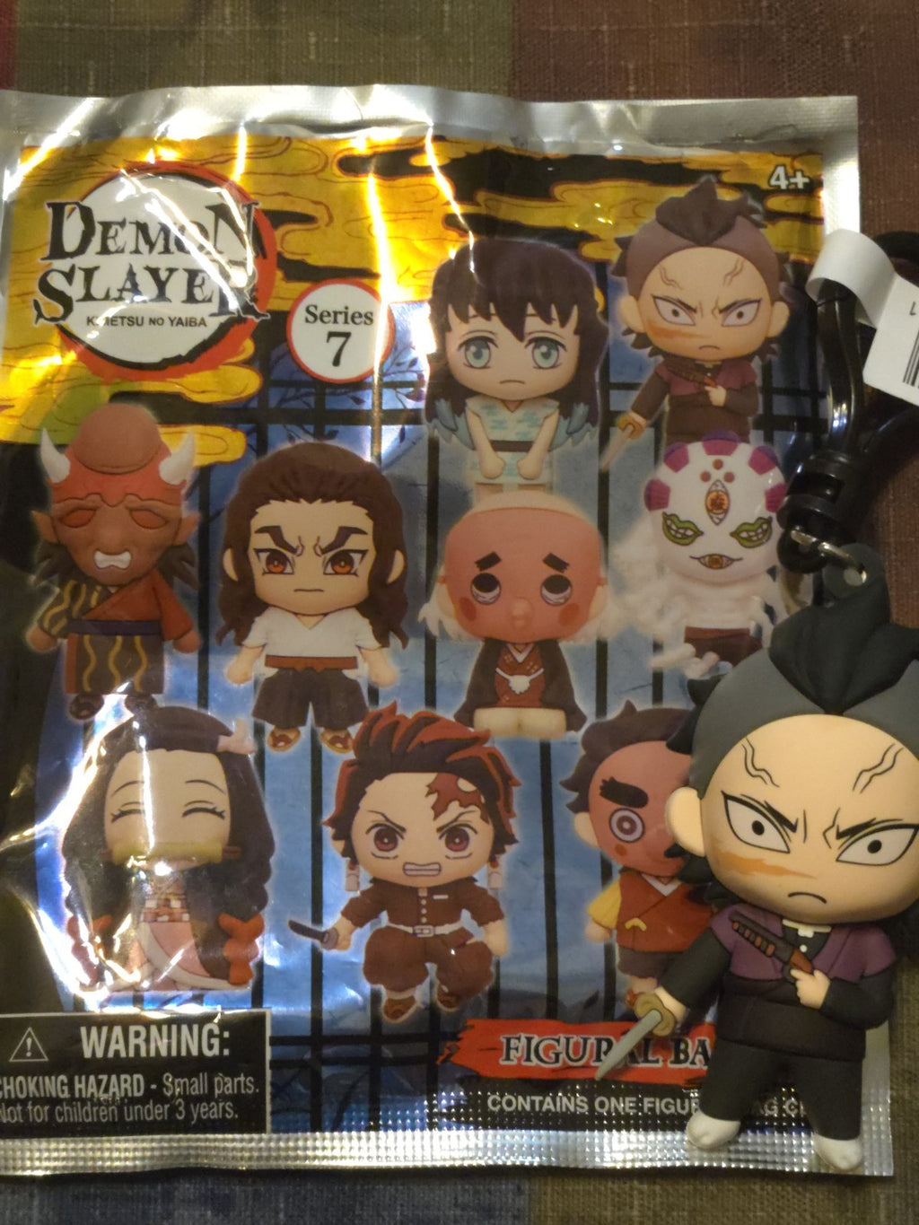 Demon Slayer Series 7 Figural Blind Bag Clip Genya Shinazugawa
