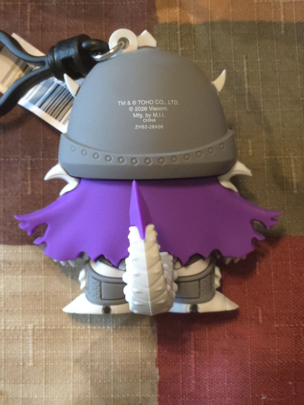 Godzilla x TMNT 3D Figural Blind Bag Clip Shredder X Mechagodzilla
