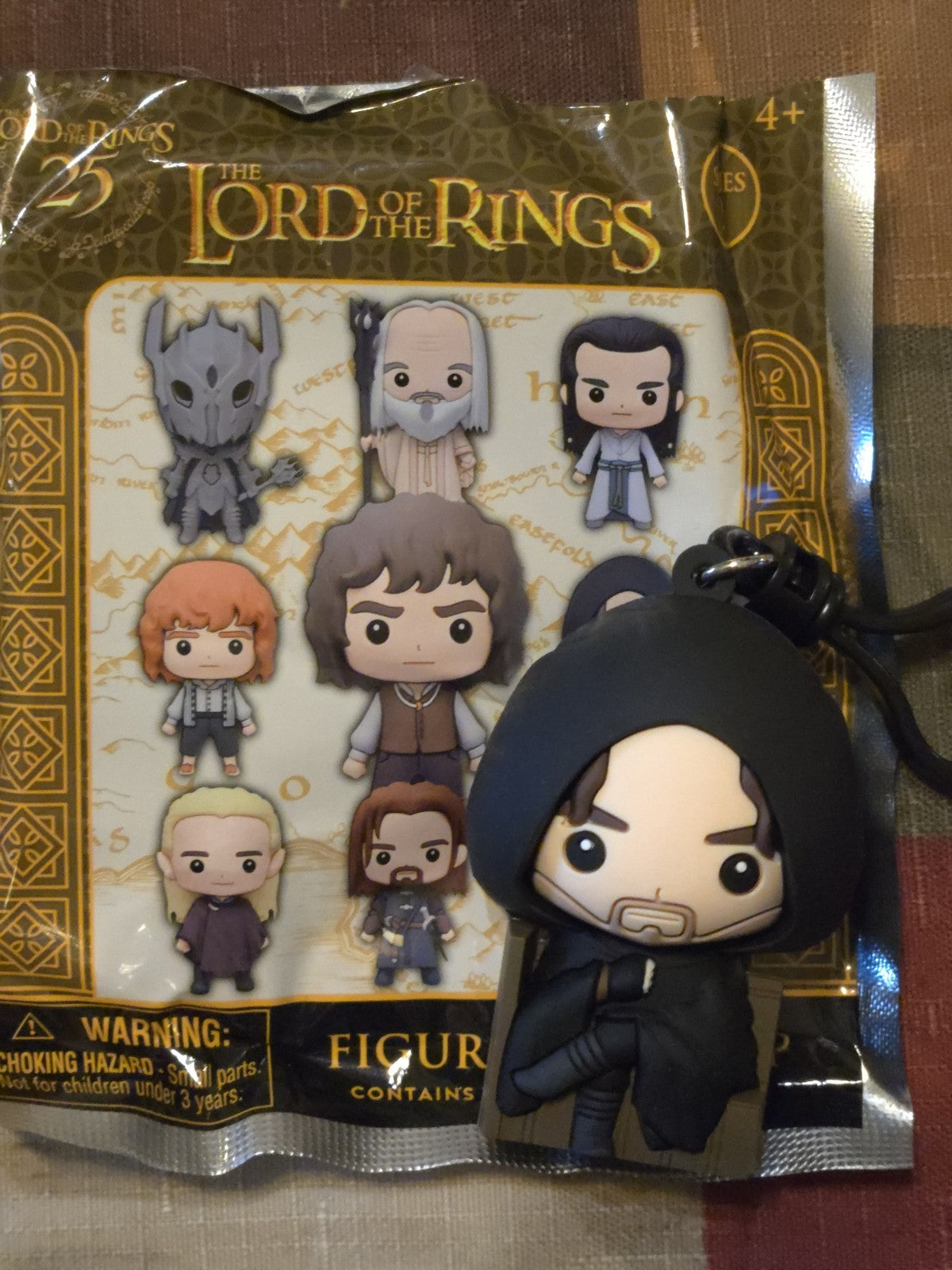 Lord of the Rings 25th Anniversary Series 2 Blind Bag Clip Aragorn