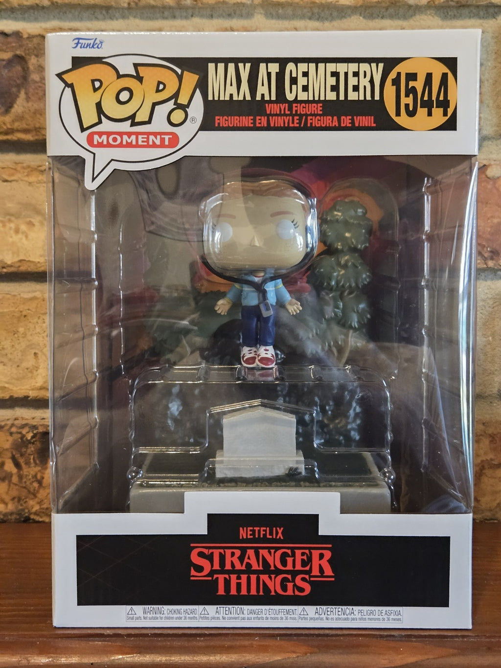 Funko Pop! Moment MAX at CEMETERY #1544 Netflix Stranger Things Season 4