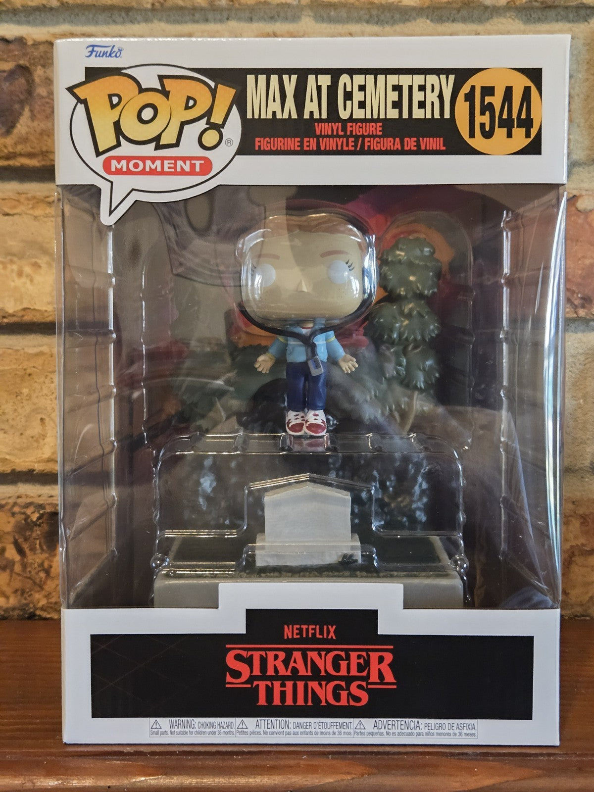 Funko Pop! Moment MAX at CEMETERY #1544 Netflix Stranger Things Season 4