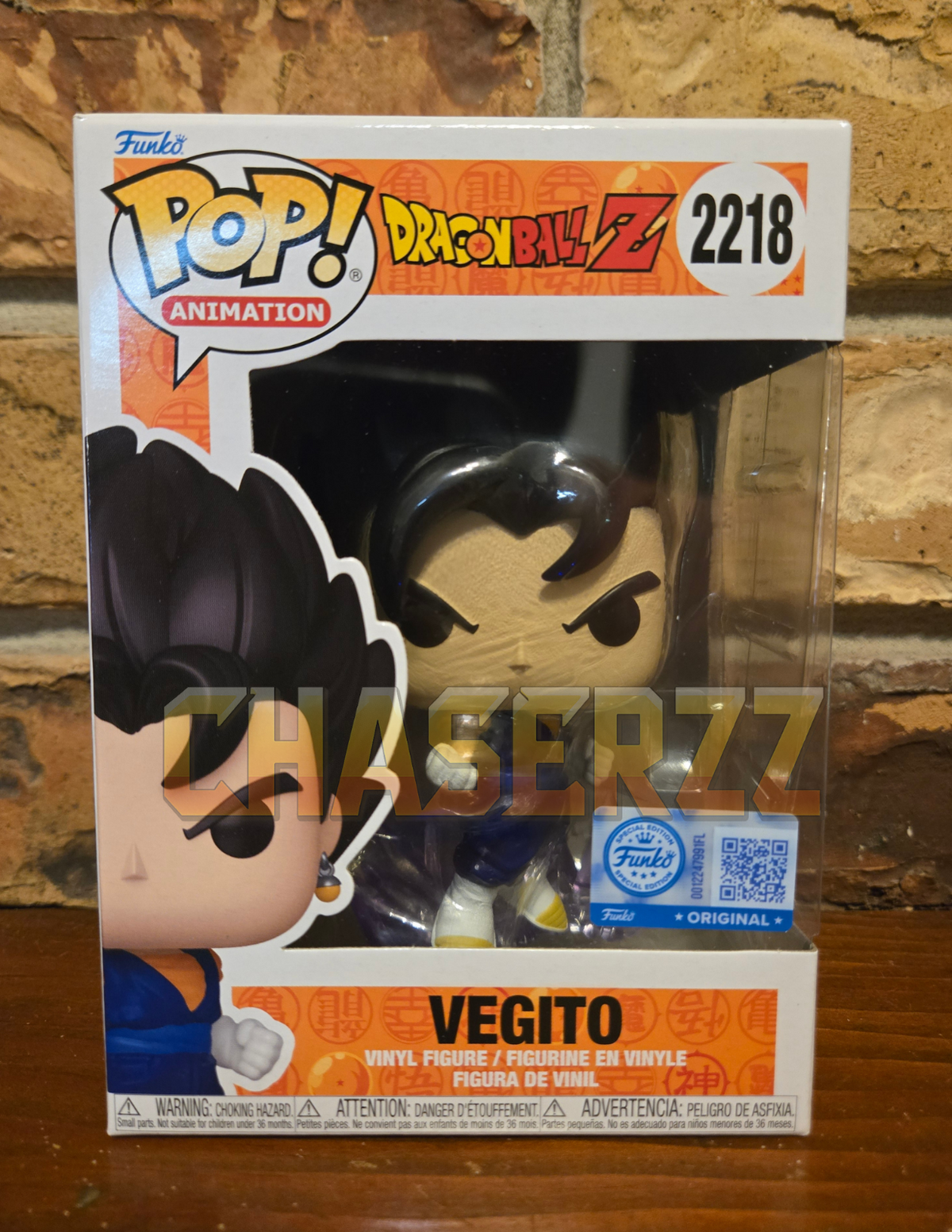Funko Pop! Vegito (Powering Up) #2218 Chalice Collectibles Exclusive