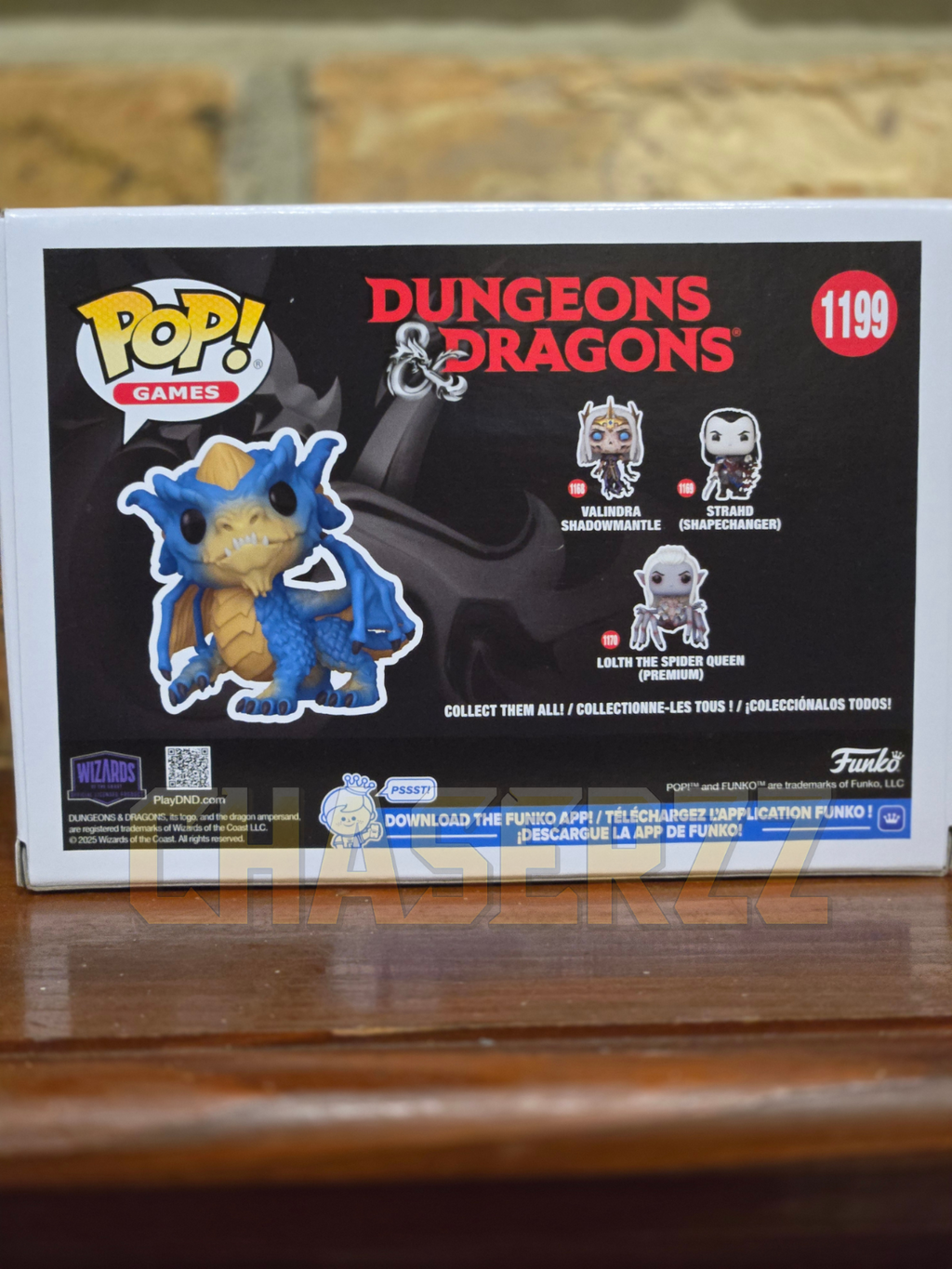 Funko Pop! Dungeons & Dragons Blue Dragon Wyrmling #1199