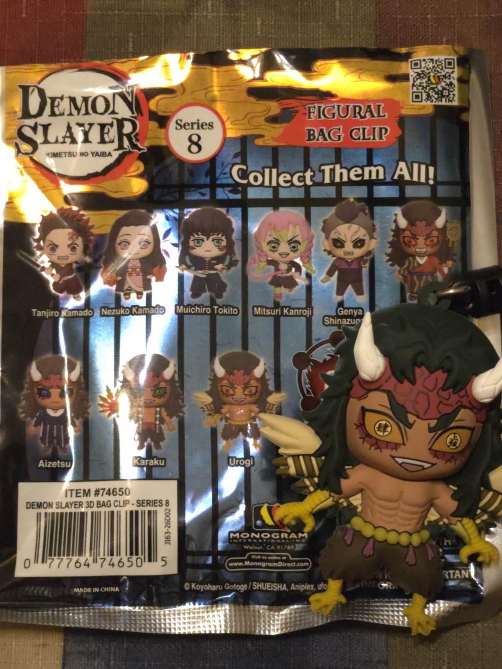 Demon Slayer Series 8 Figural Blind Bag Clip Urogi