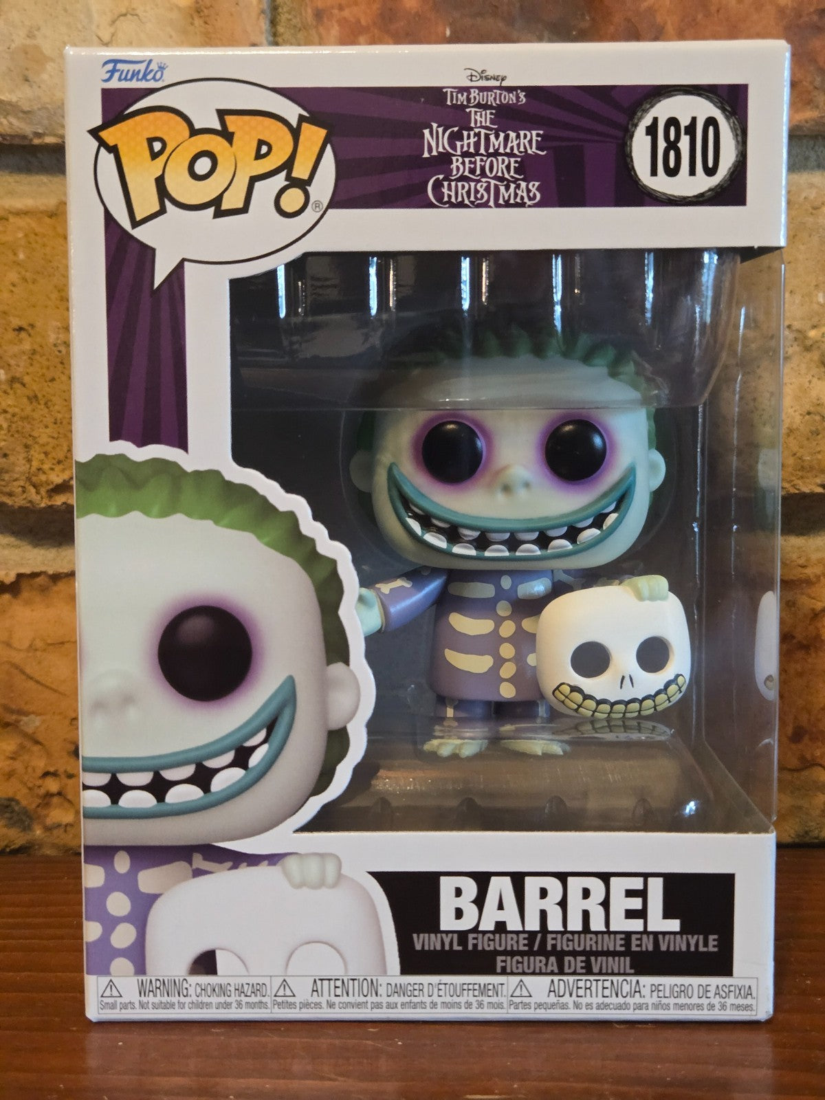 Funko Pop! The Nightmare Before Christmas Barrel #1810