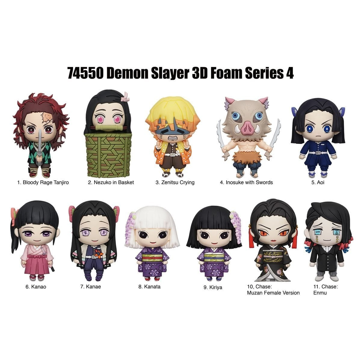 Demon Slayer Series 4 Figural Blind Bag Clip Zenitsu Agatsuma Monogram