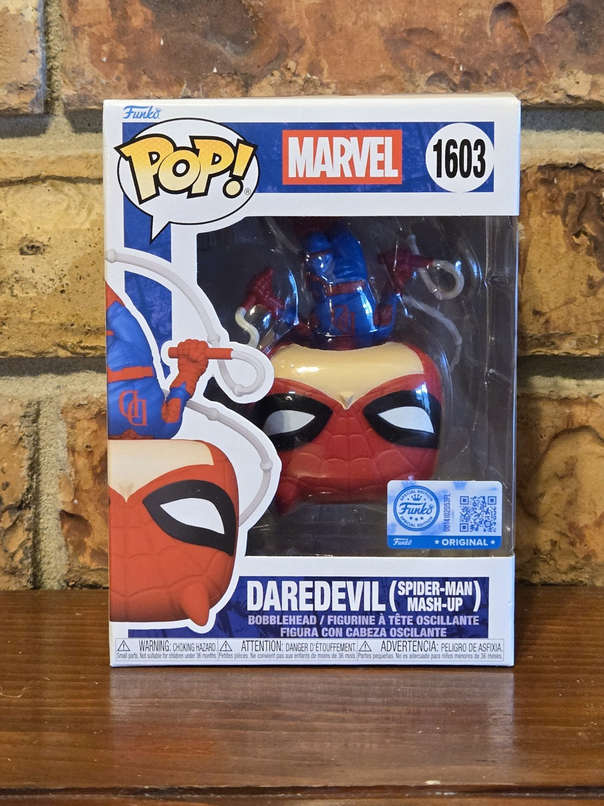 Funko Pop! Marvel - Daredevil (Spider-Man Mash-Up) #1603 Target Exclusive
