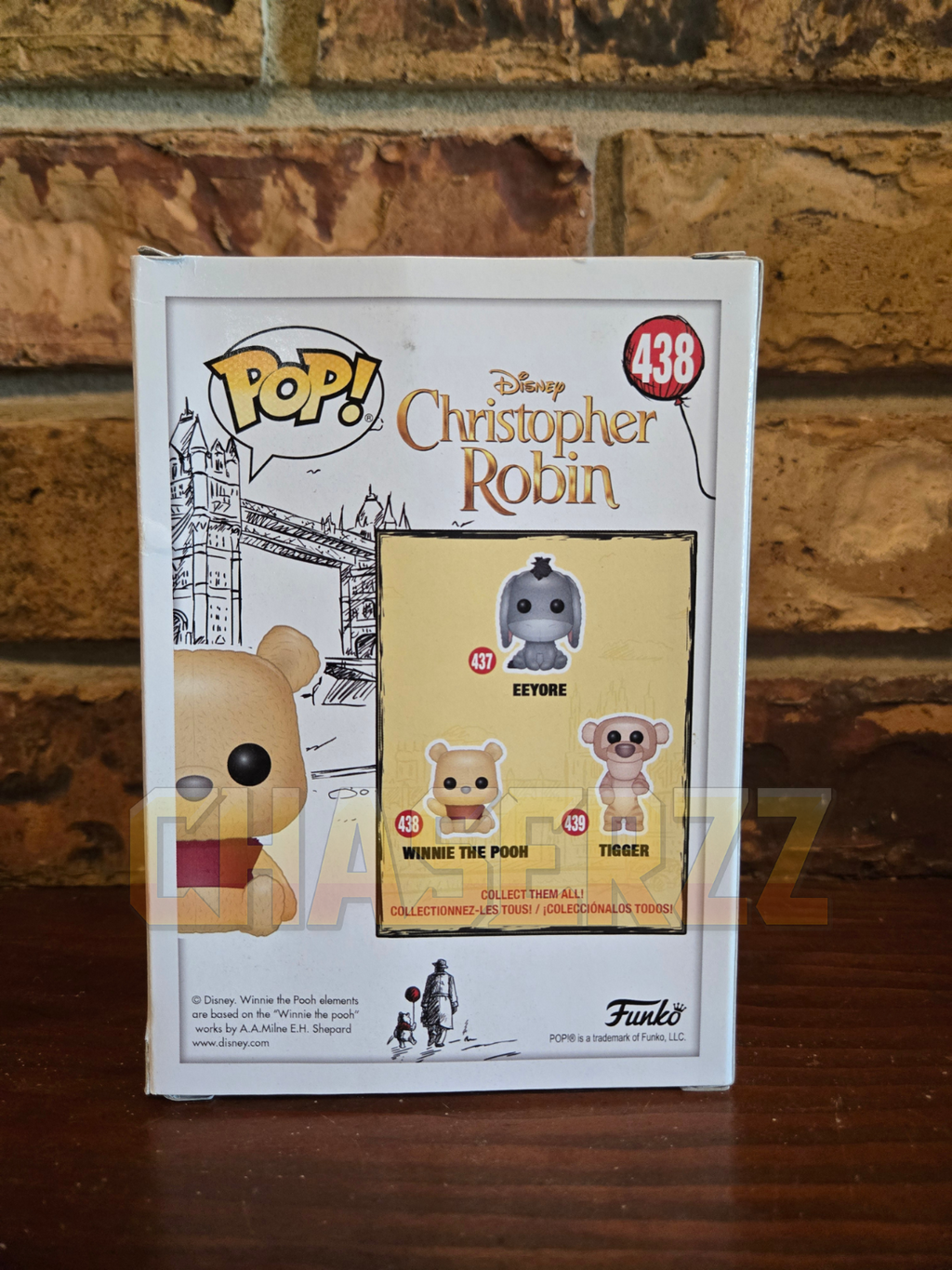 Funko POP! Disney Christopher Robin Winnie the Pooh #438 Vinyl Figure NOT MINT