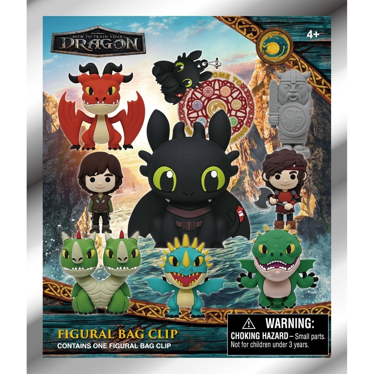 How to Train Your Dragon Figural Blind Bag Clip Central Burke Elder's Monolith