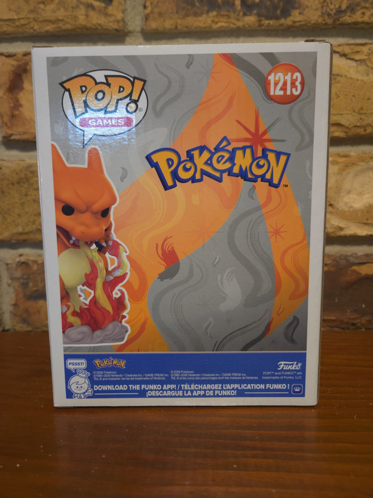 Funko Pop! Games: Pokemon Charizard #1213 Premium