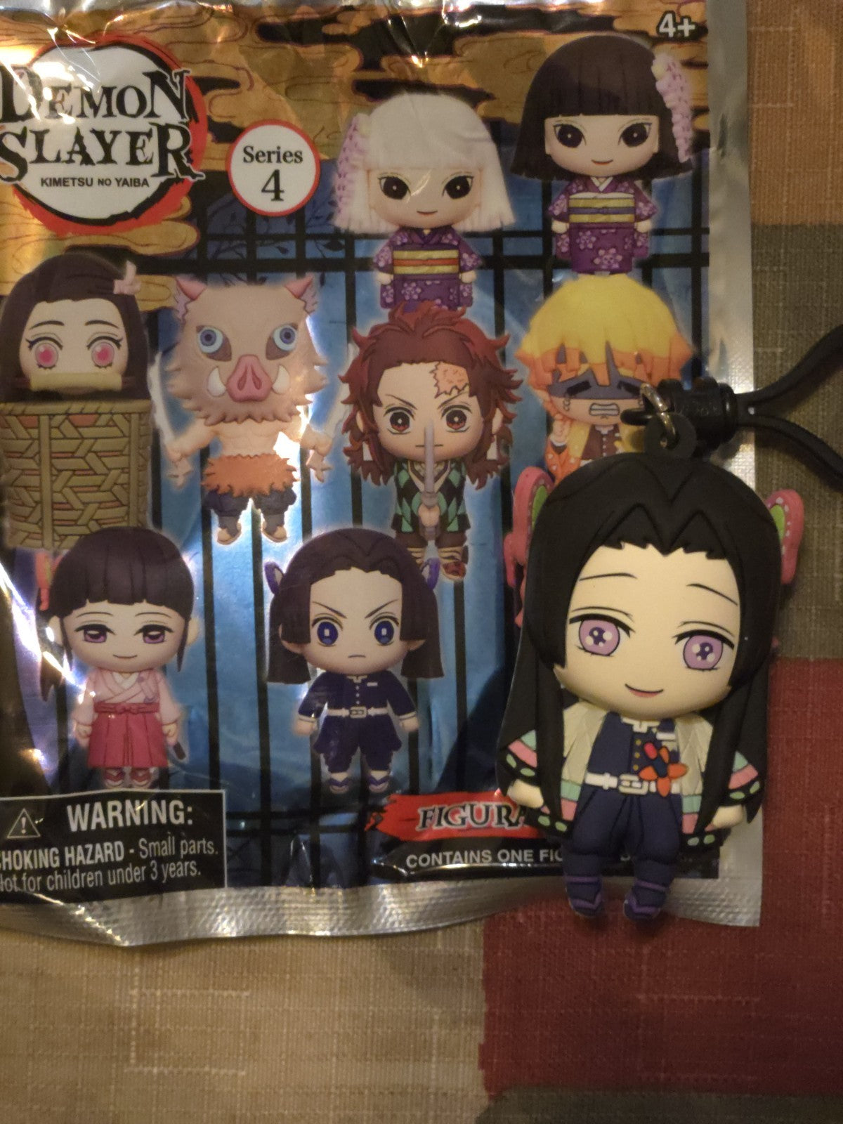 Demon Slayer Series 4 Figural Blind Bag Clip Kanae Kocho Monogram