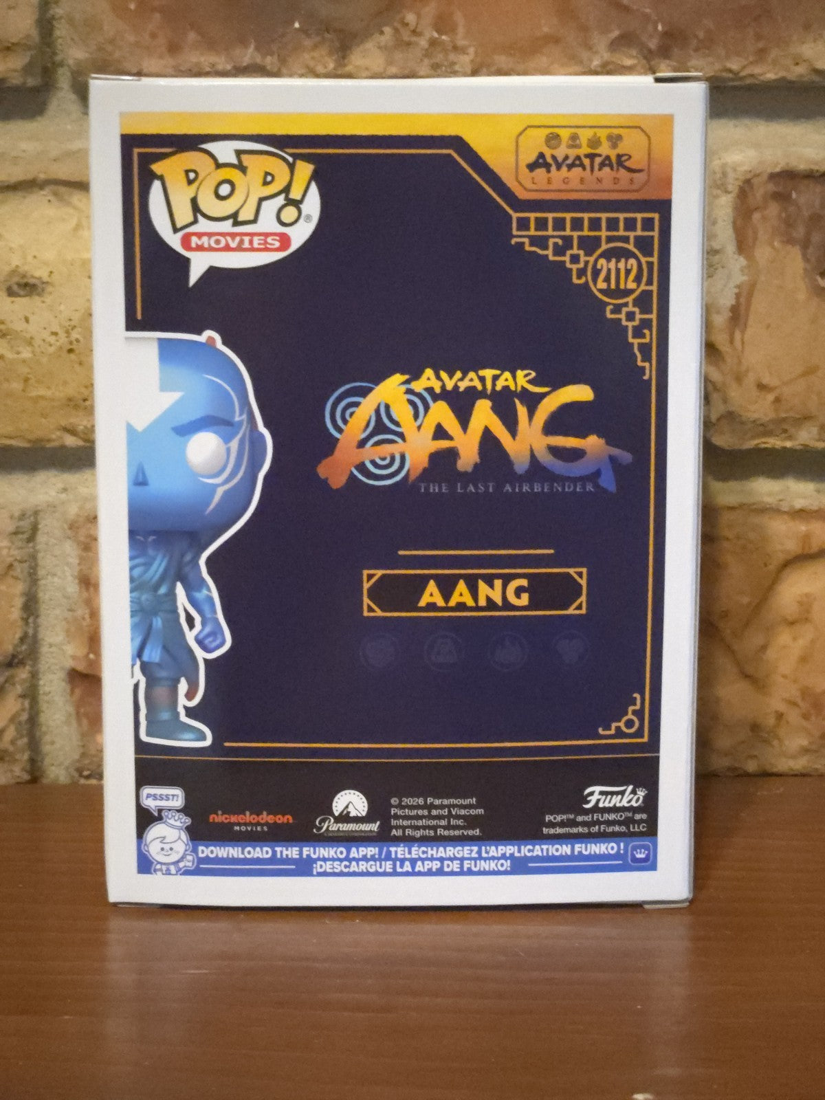 Funko Pop! Avatar Aang: The Last Airbender  Exclusive 2112 (Avatar State)