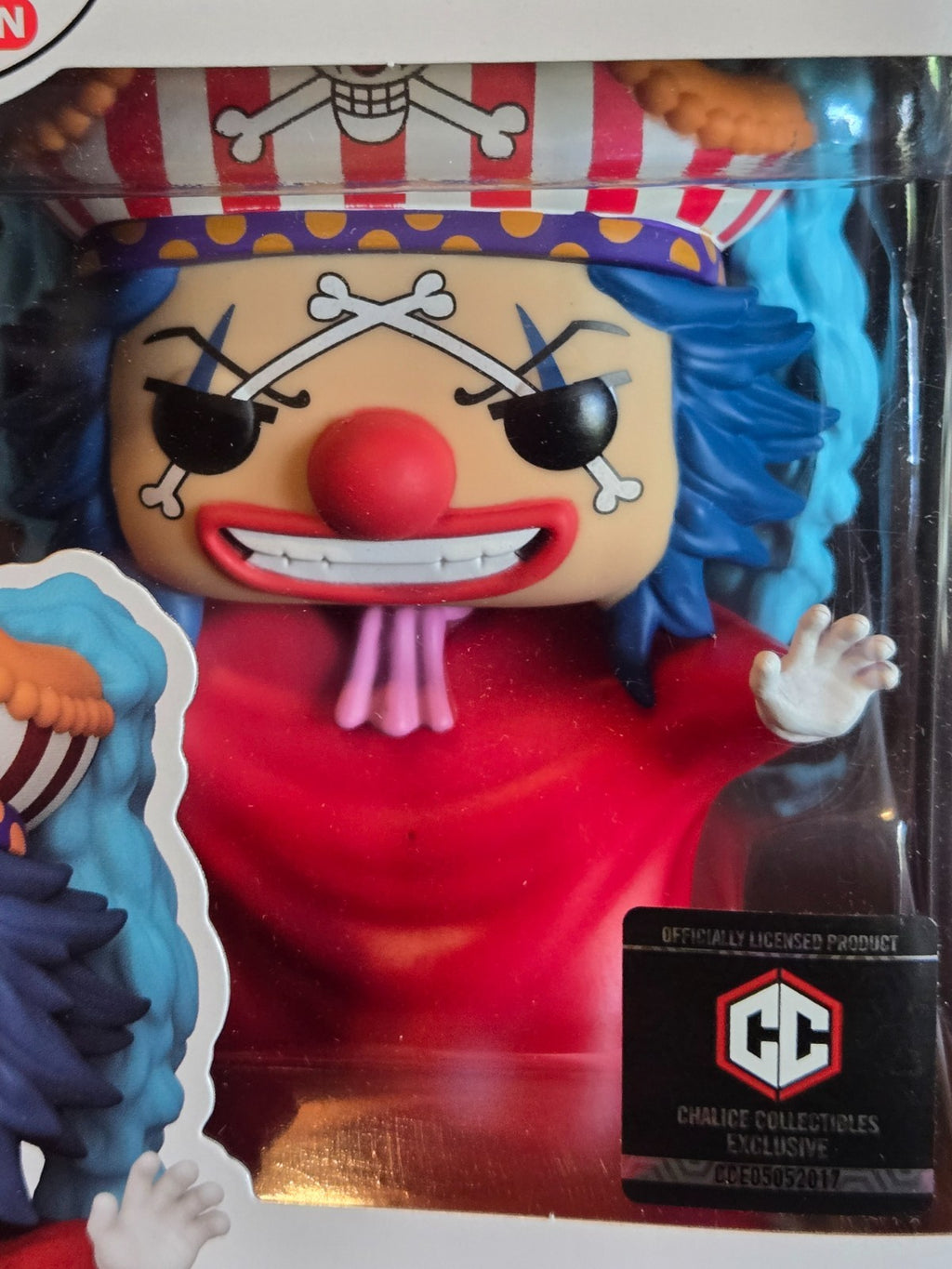 Funko Pop! Buggy The Genius Jester One Piece 1778 CC Exclusive (box damage)