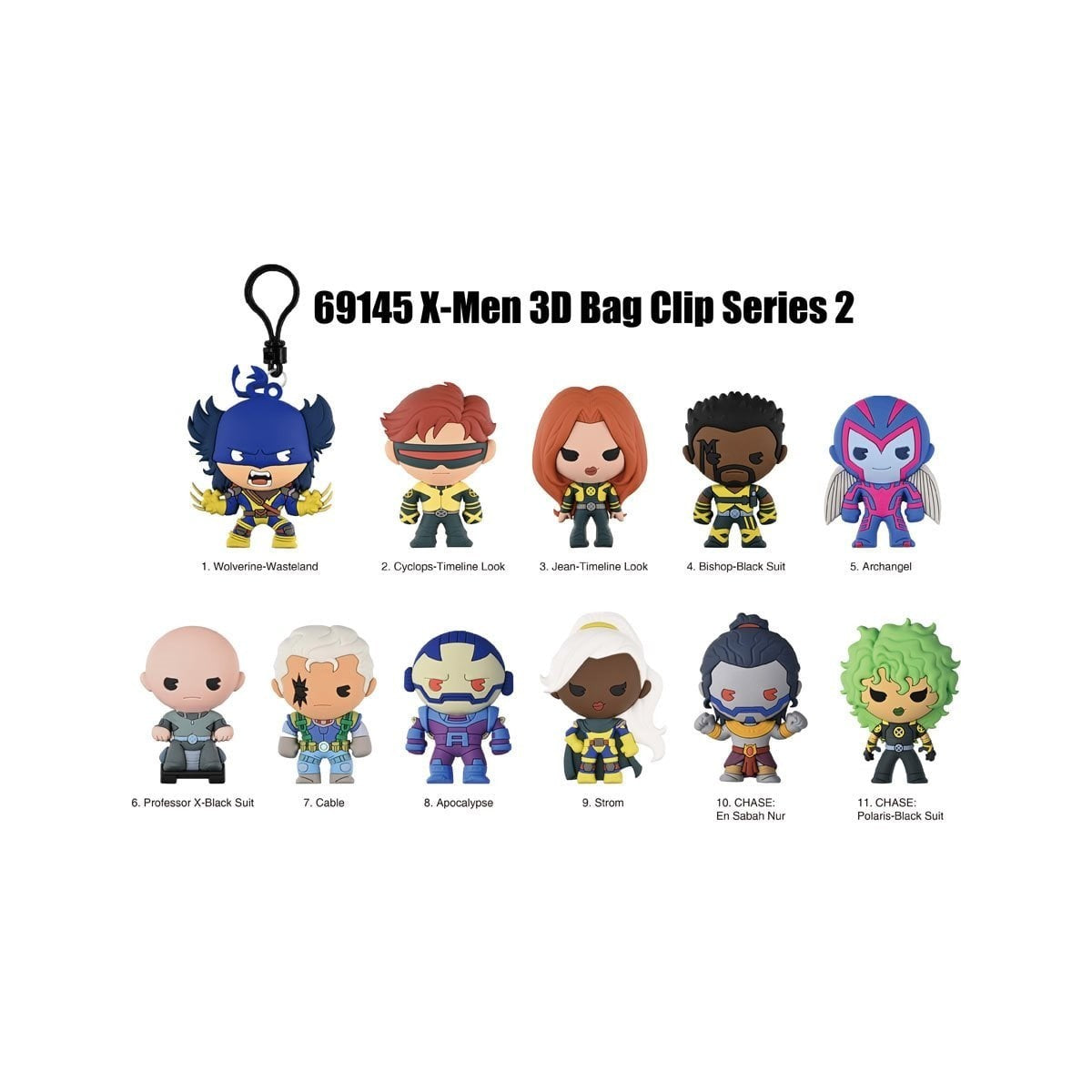 X-Men '97  3D Foam Blind Bag Clip Archangel