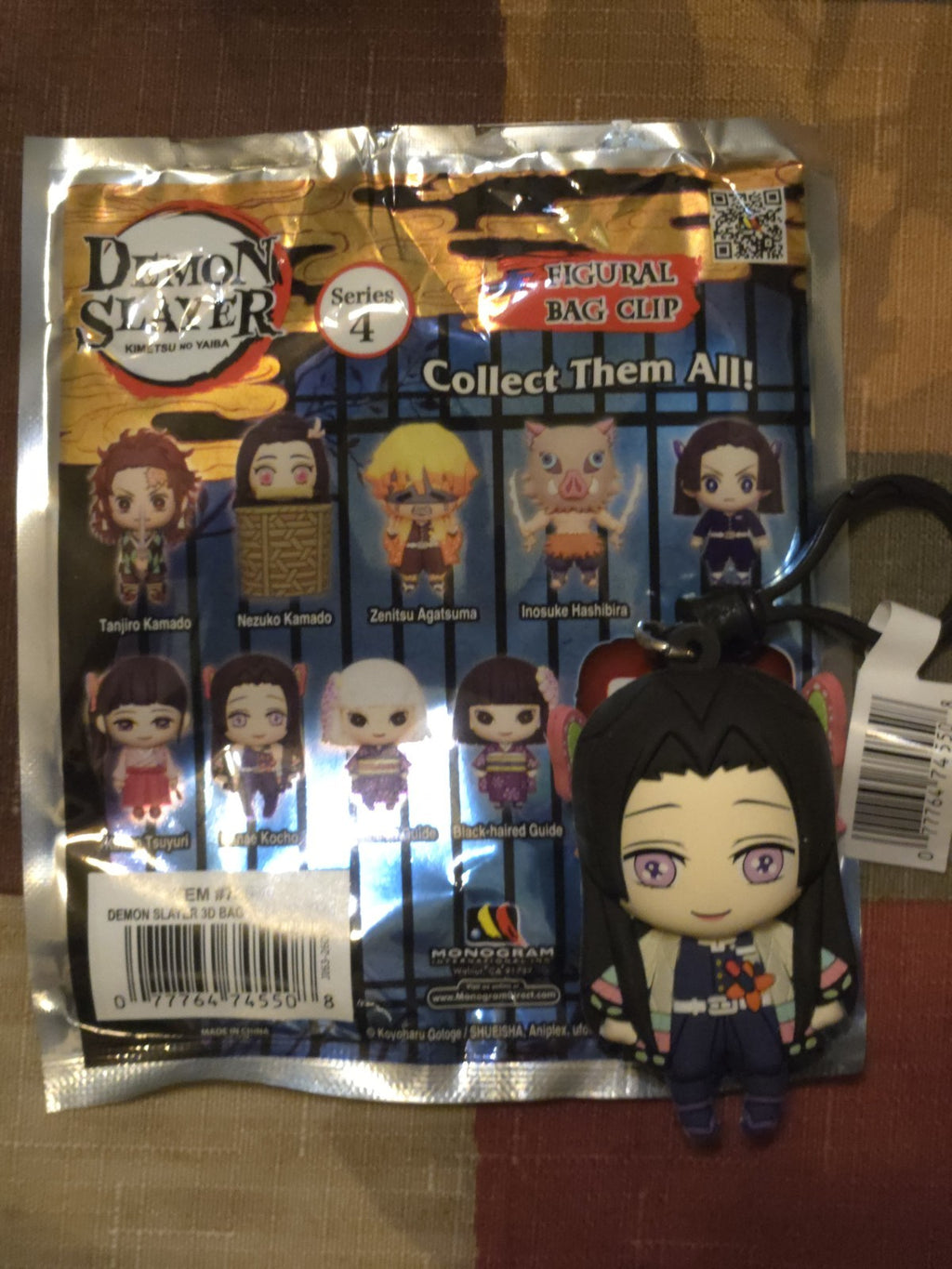Demon Slayer Series 4 Figural Blind Bag Clip Kanae Kocho Monogram