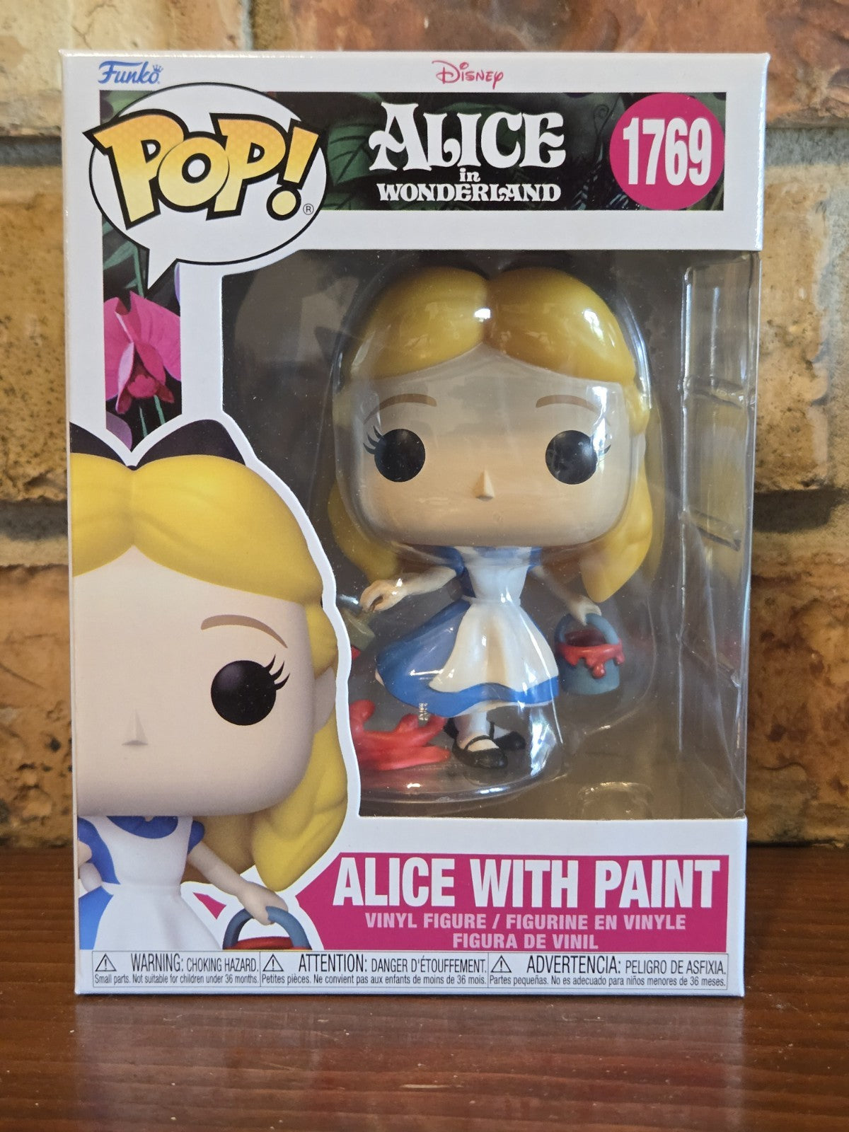 Funko Pop! Vinyl: Disney - Pop! Alice with Paint #1769