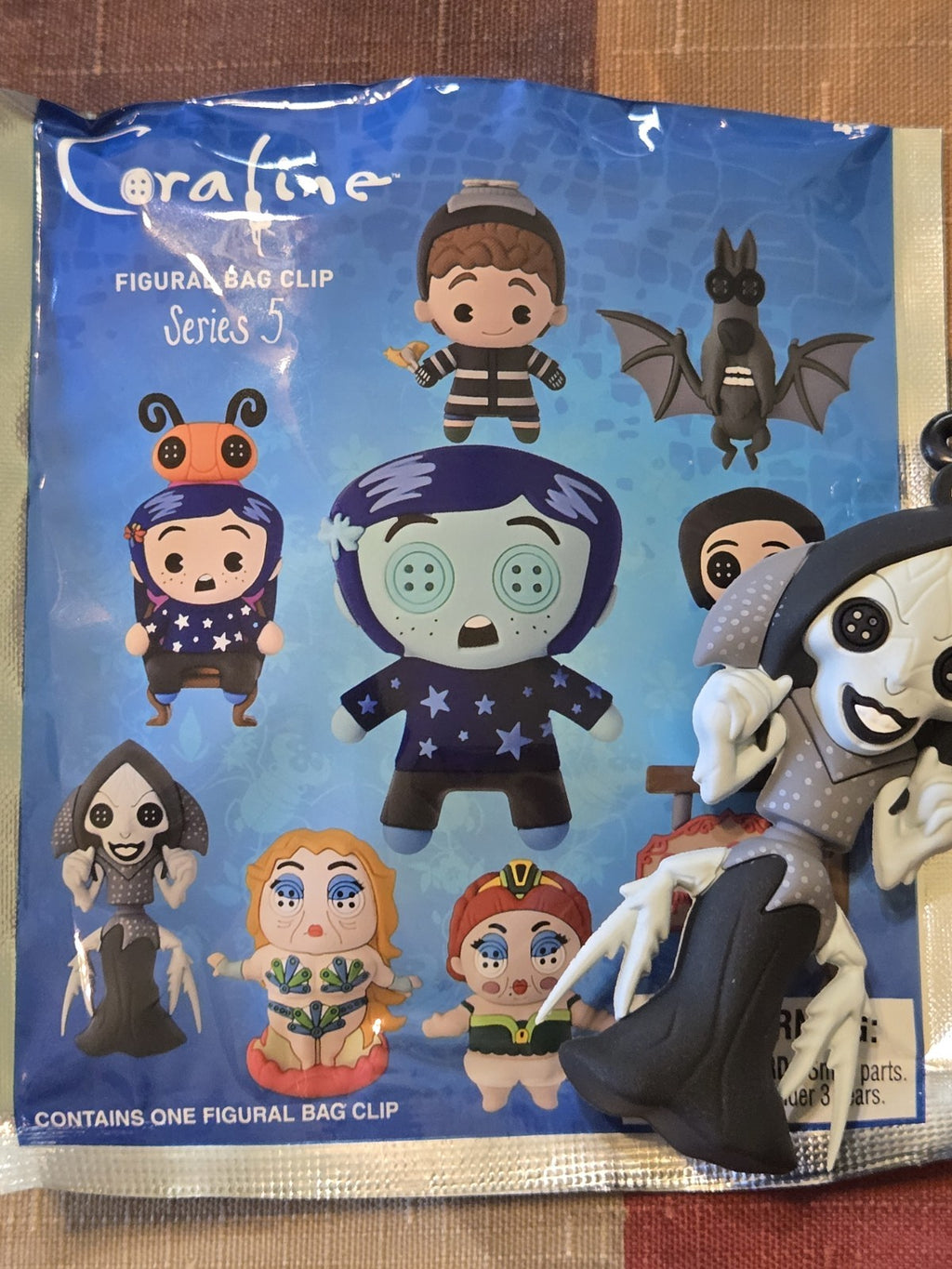 Coraline Series 5 Figural Blind Bag Clip Beldam