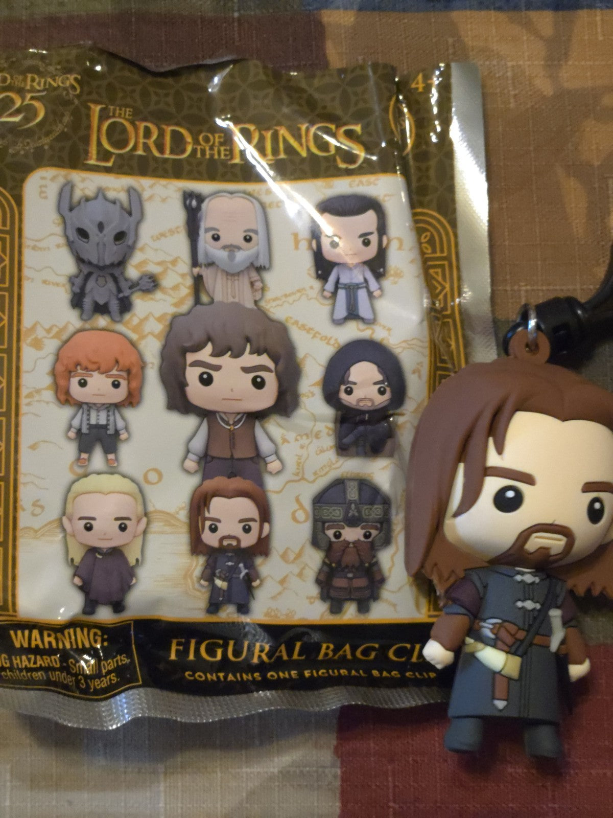 Lord of the Rings 25th Anniversary Series 2 Blind Bag Clip Boromir